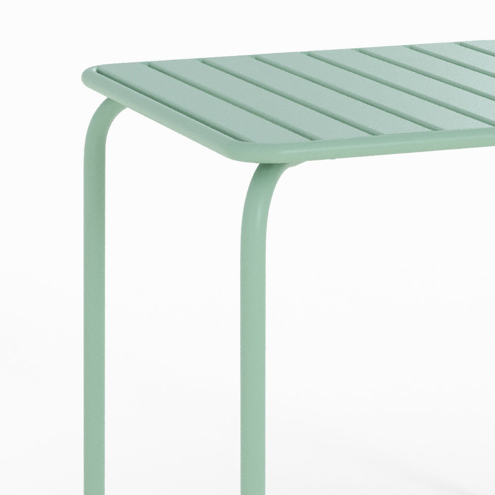 table jardin yumi en metal vert carree_1