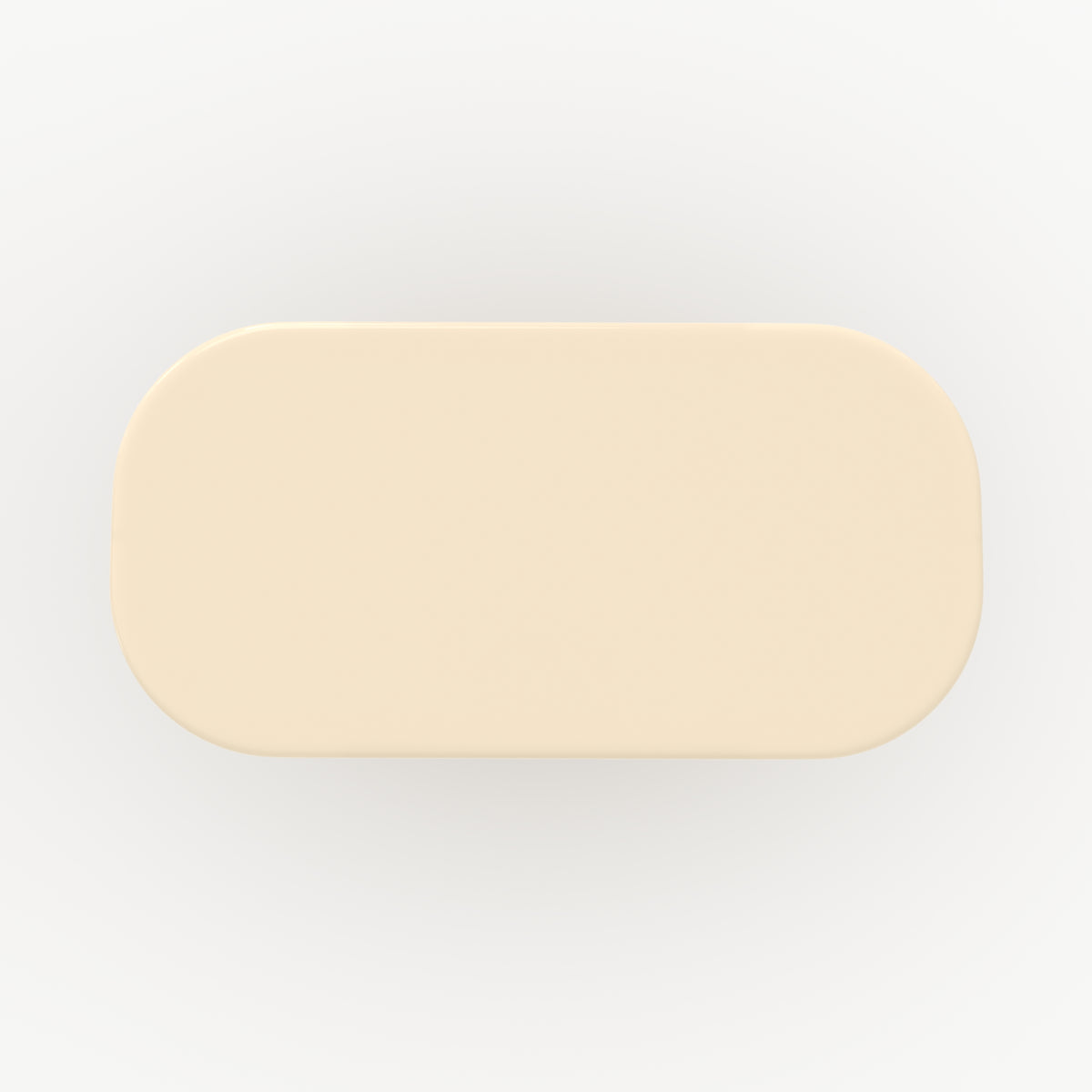 Mesa rectangular Lydia lacada en blanco en MDF, 6 personas
