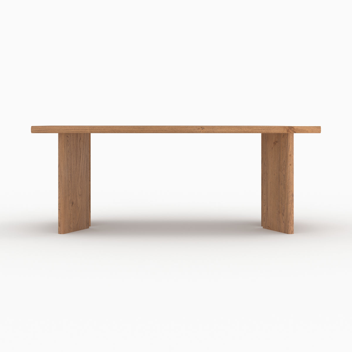 table rectangulaire en bois d orme albane 8 pers