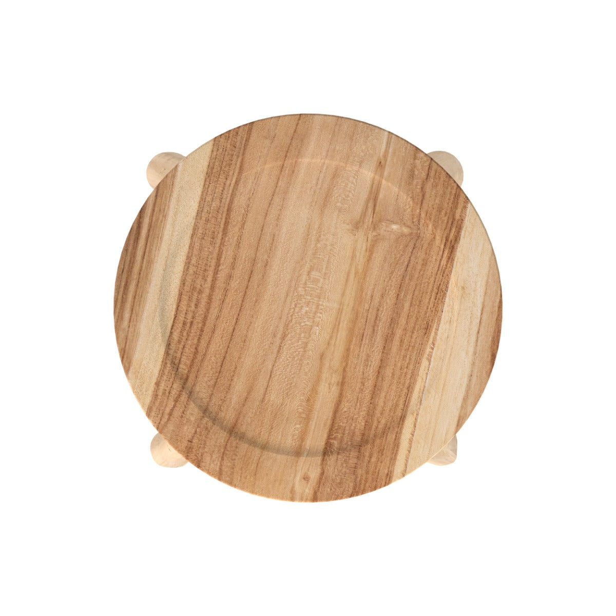 tabouret de teck ika mi hauteur 67 cm