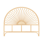 testiera 160 cm in rattan naturale alan