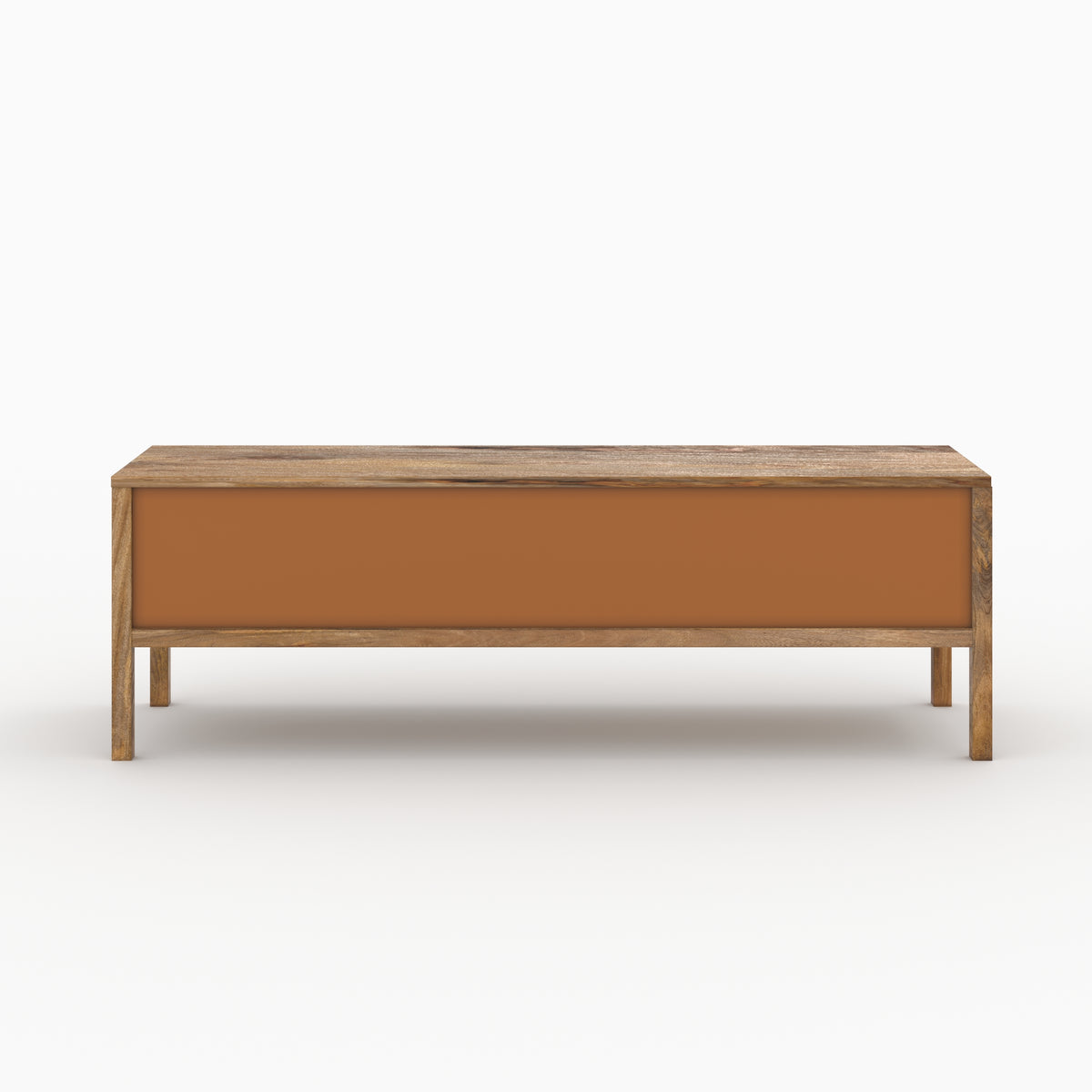 tiki pack buffet et meuble tv en bois et cannage