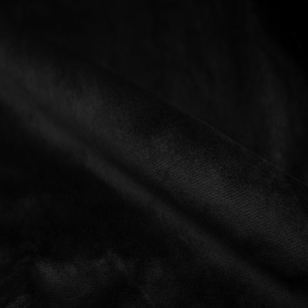 velours noir chaise de bar henrik