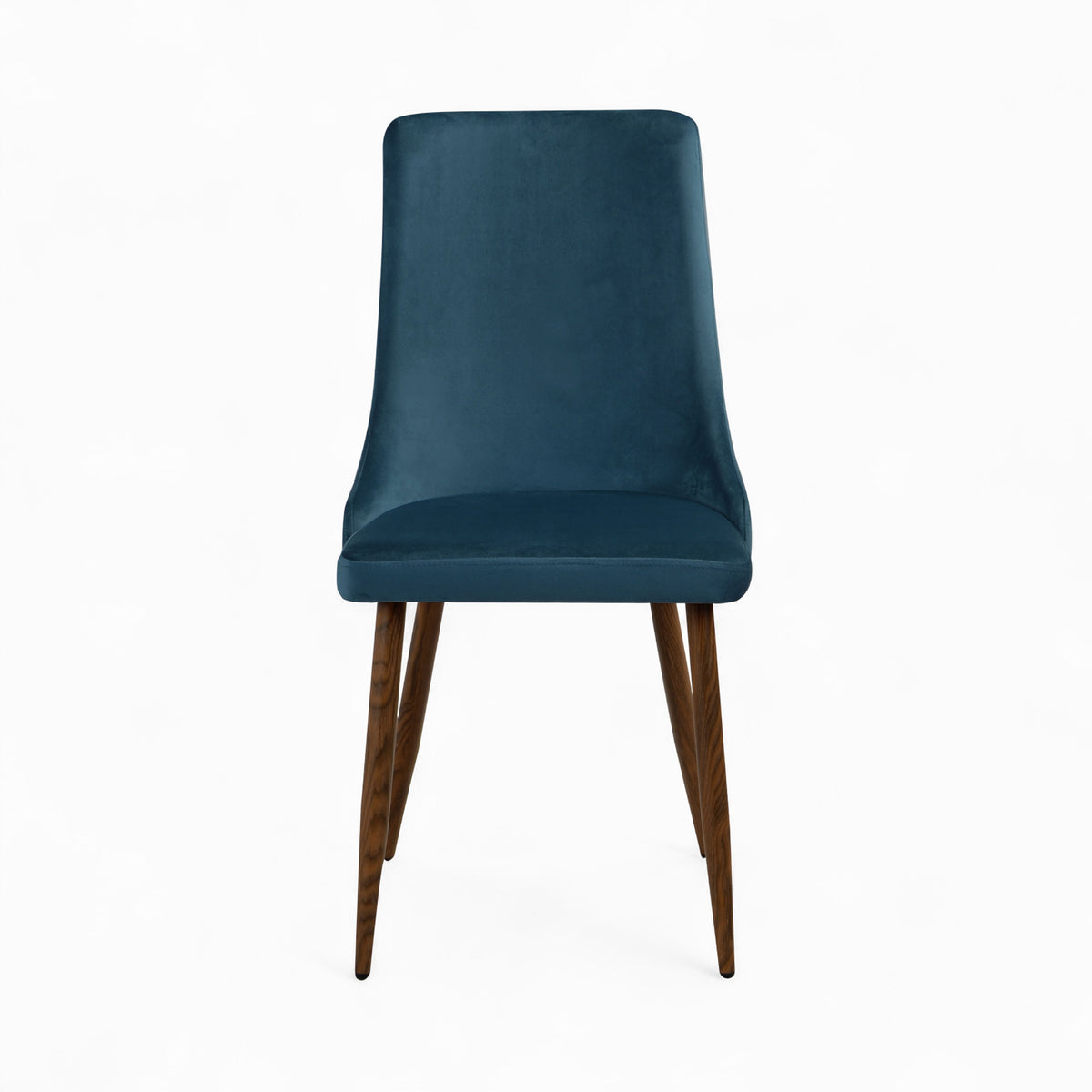 vinni chaises lot 4 dossier haut velours bleu et rose rendez vous deco