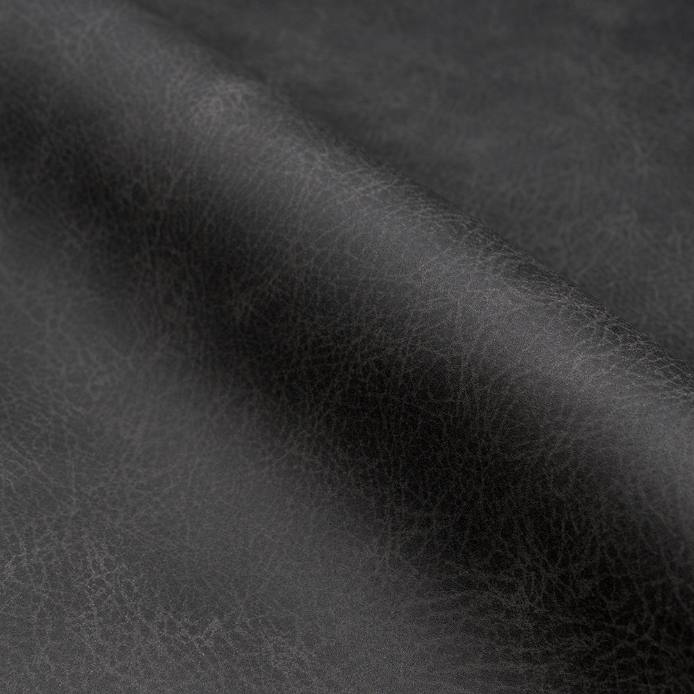 zoom materiale pelle nera texas